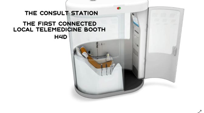 TECHNOLOGY: H4D “CONSULT STATION” – 1ST CONNECTED LOCAL TELEMEDICINE BOOTH