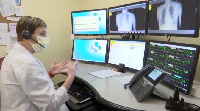 Telemedicine: “Remote ICU’s” Assist Hospitals With Covid-19 Caseloads