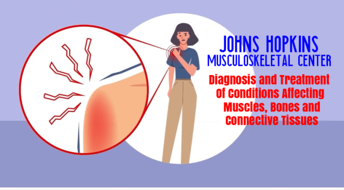 MEDICAL: ‘JOHNS HOPKINS MUSCULOSKELETAL CENTER’ – FOR MUSCLES, BONES AND CONNECTIVE TISSUES (VIDEO)
