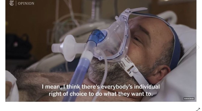 Covid-19: Patients Dying In Name Of Vaccine Freedom