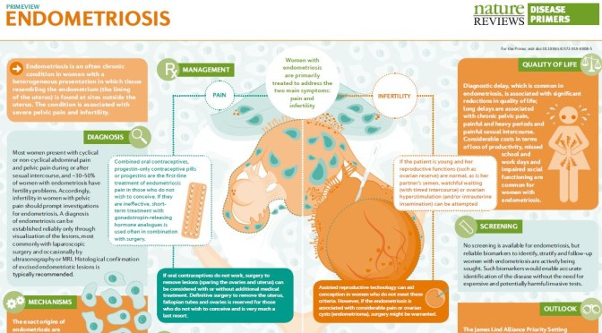 Endometriosis: Diagnosis & Treatment (Infographic)
